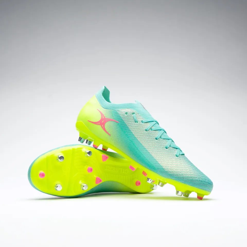 gilbert-rugby-speedster-6s-scarpe-rugby-senior-aqua-uk-6-eu-39-5 image 1