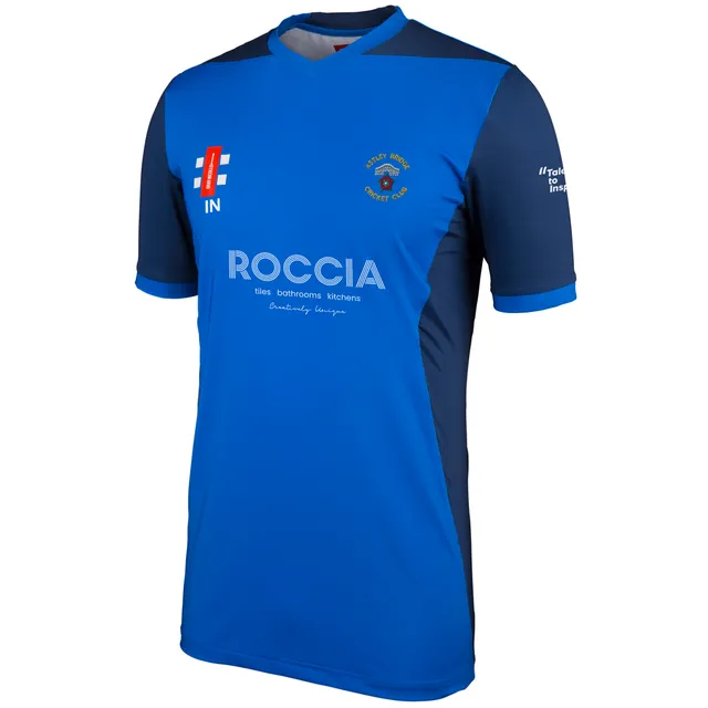 gray-nicolls-astley-bridge-junior-pro-performance-maglia-t20-royal-navy image 1