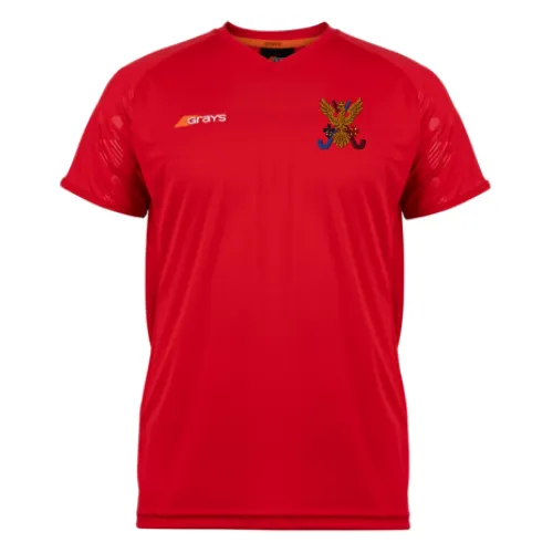 grays-icsm-ladies-hockey-club-maglia-axis-650-bambino-rossa-junior image 1