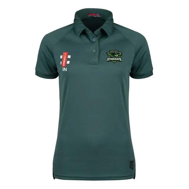 gray-nicolls-shelley-cc-donna-matrix-v2-polo-manica-corta-verde image 1