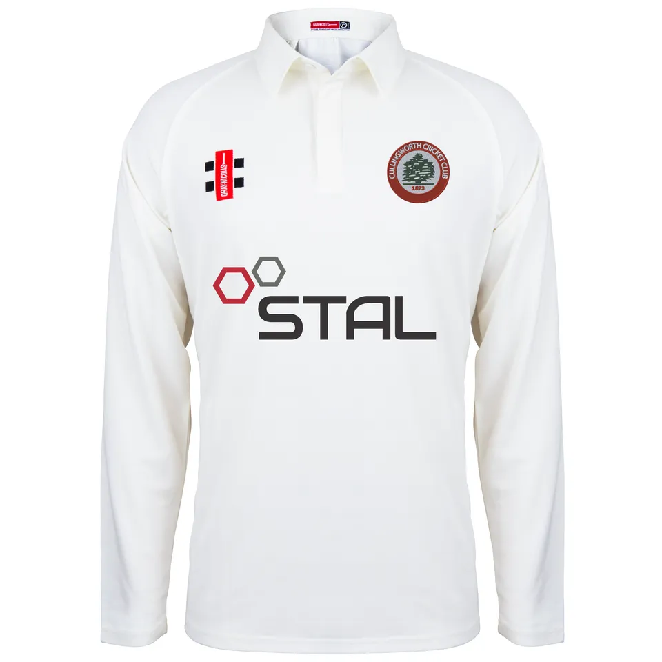 gray-nicolls-cullingworth-cc-matrix-v2-maglia-gara-manica-lunga-avorio-senior image 1