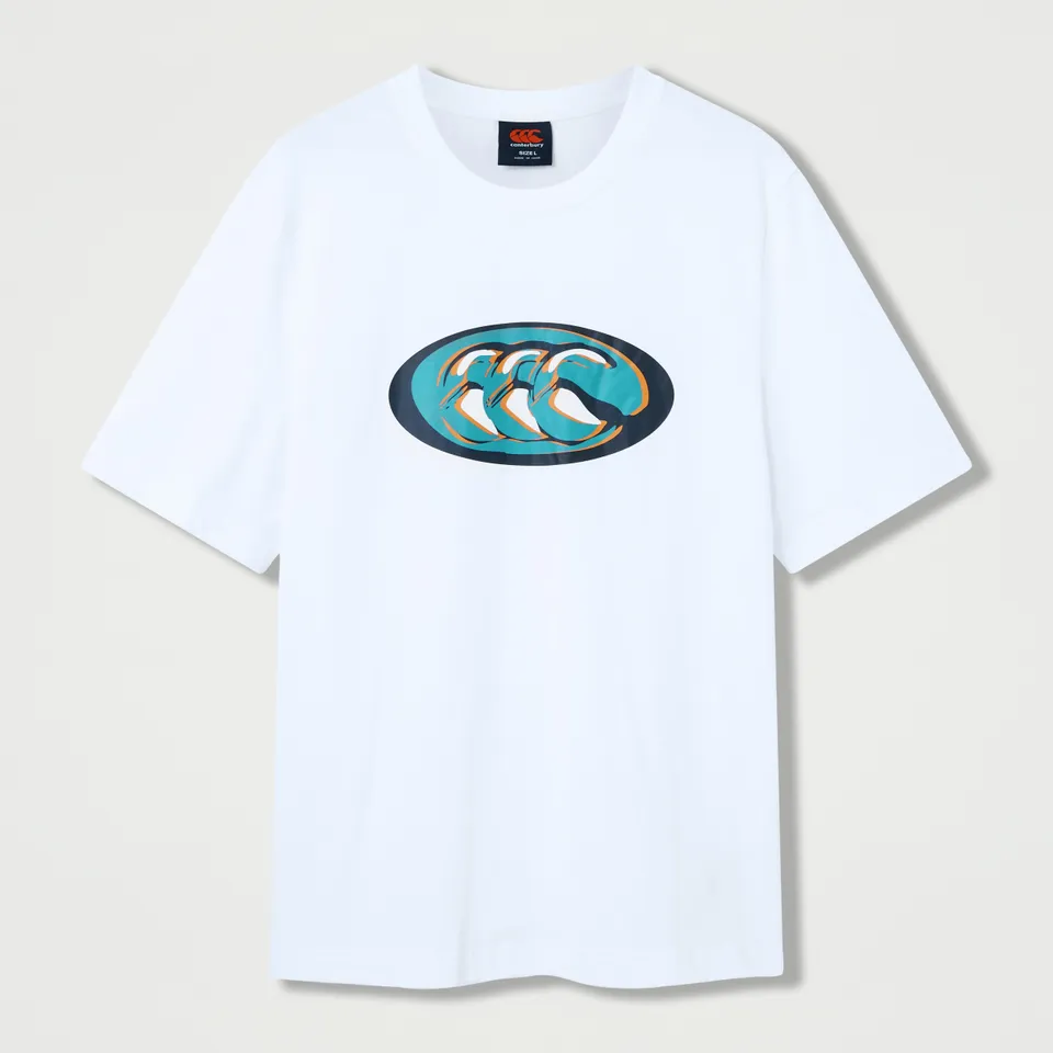 canterbury-everyday-graphic-tee-uomo-bianca image 1