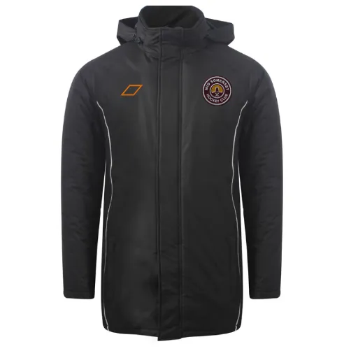 grays-mid-somerset-hc-senior-stadium-jacket-adulto-nero-argento image 1