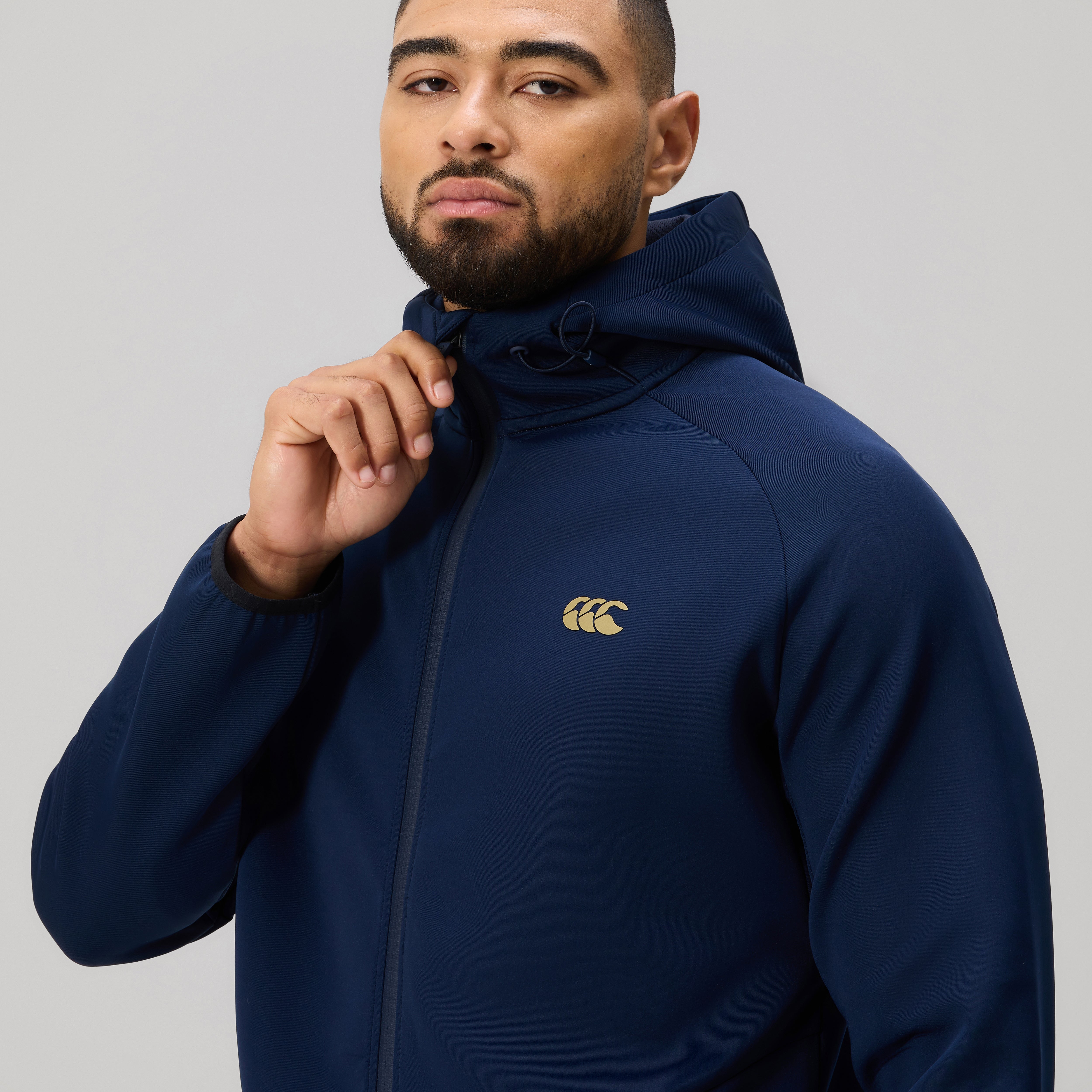 canterbury-mens-everest-felpa-full-zip-con-cappuccio-blu image 7
