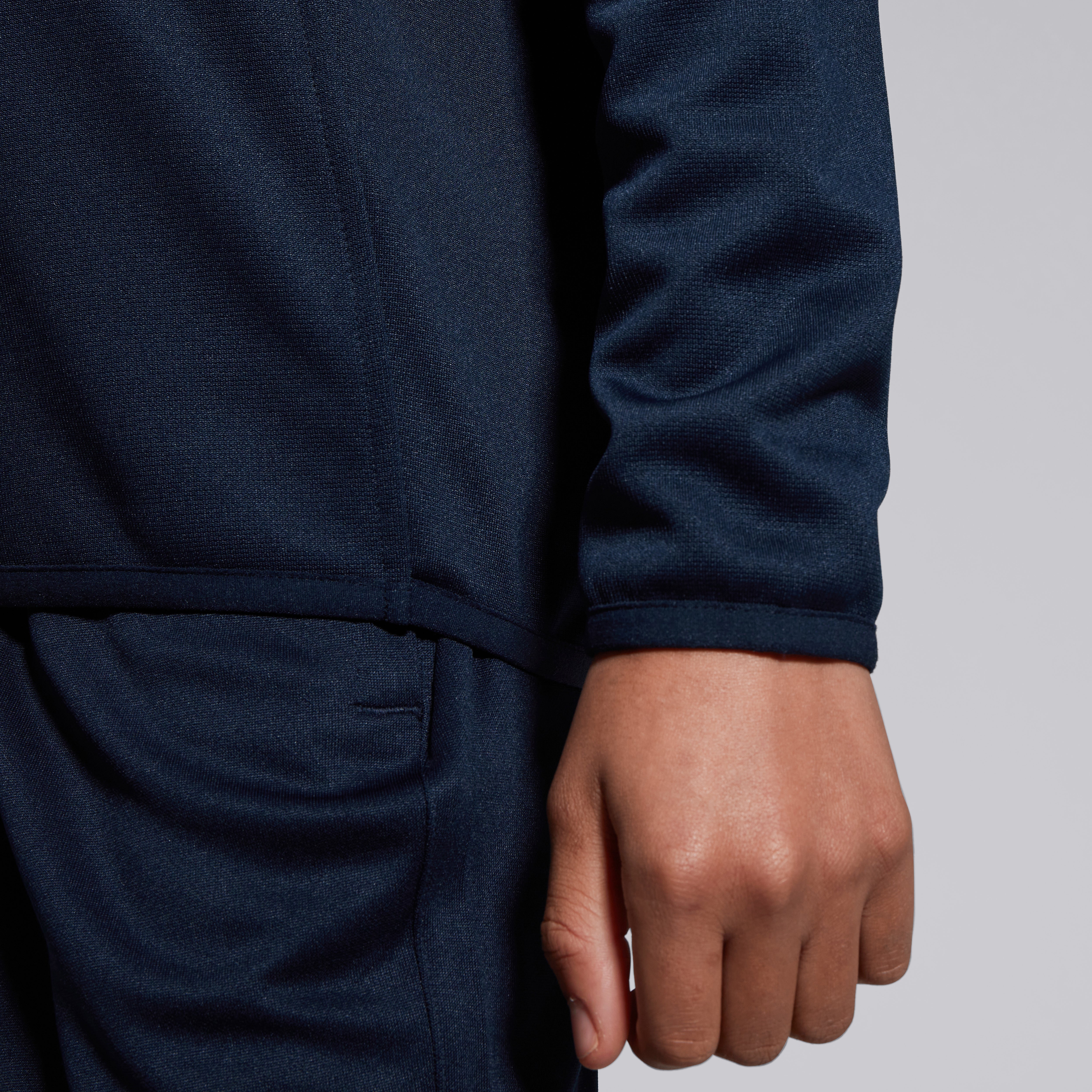 canterbury-club-1-4-zip-midlayer-junior-felpa-allenamento-rugby-navy image 8