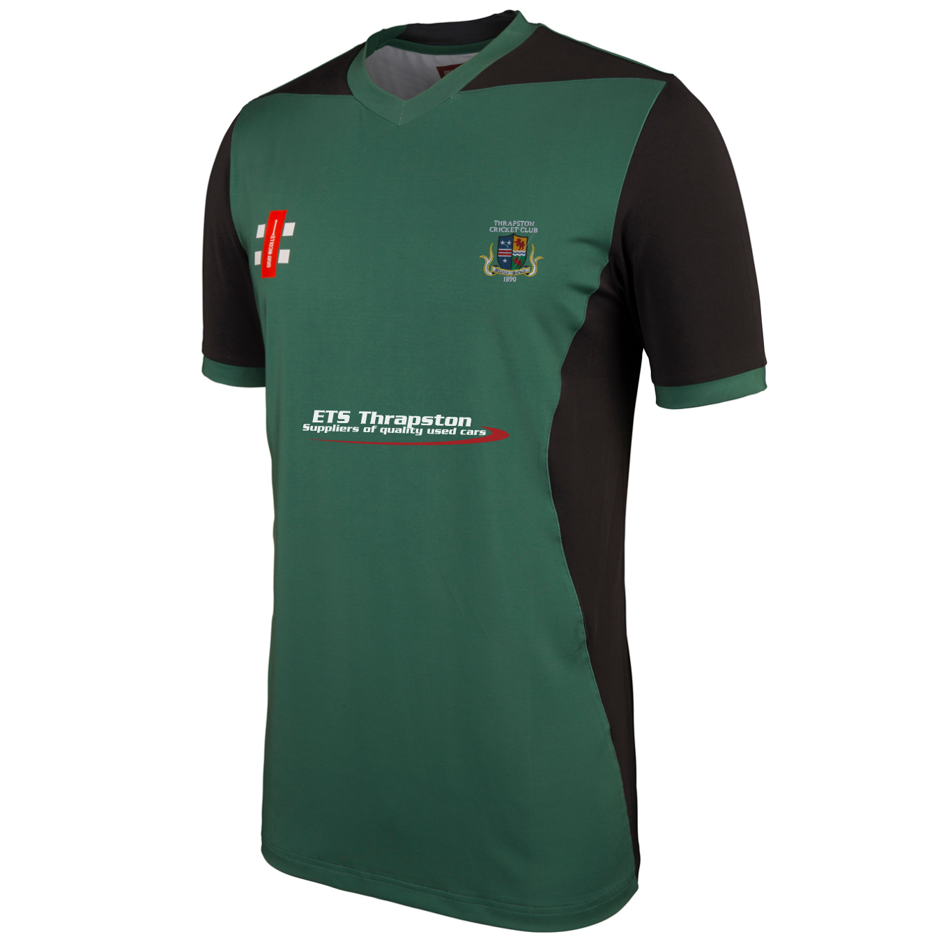 gray-nicolls-pro-performance-maglia-t20-manica-corta-junior-thrapston-cc-u11s-ve image 1