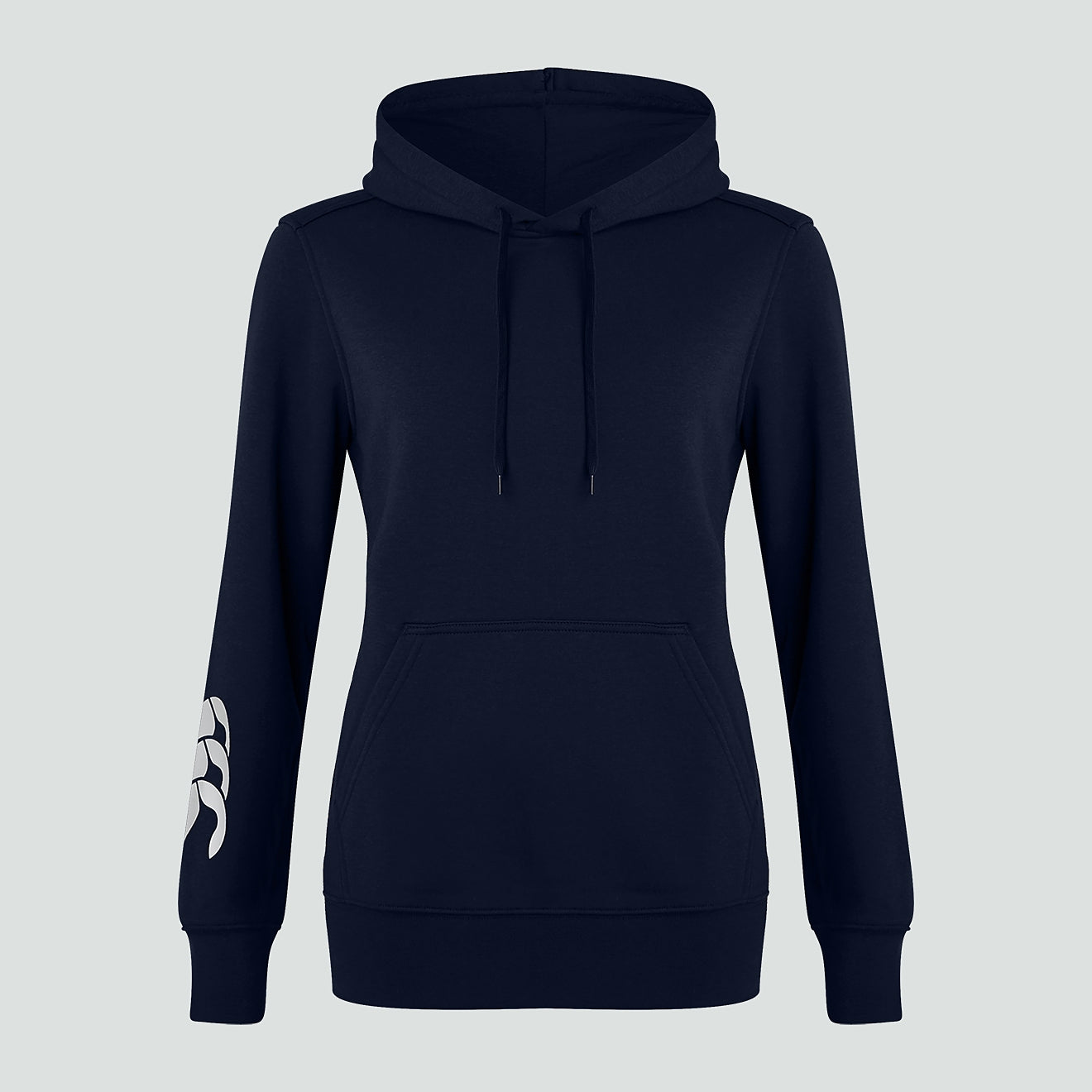 canterbury-felpa-con-cappuccio-club-donna-blu-navy image 1