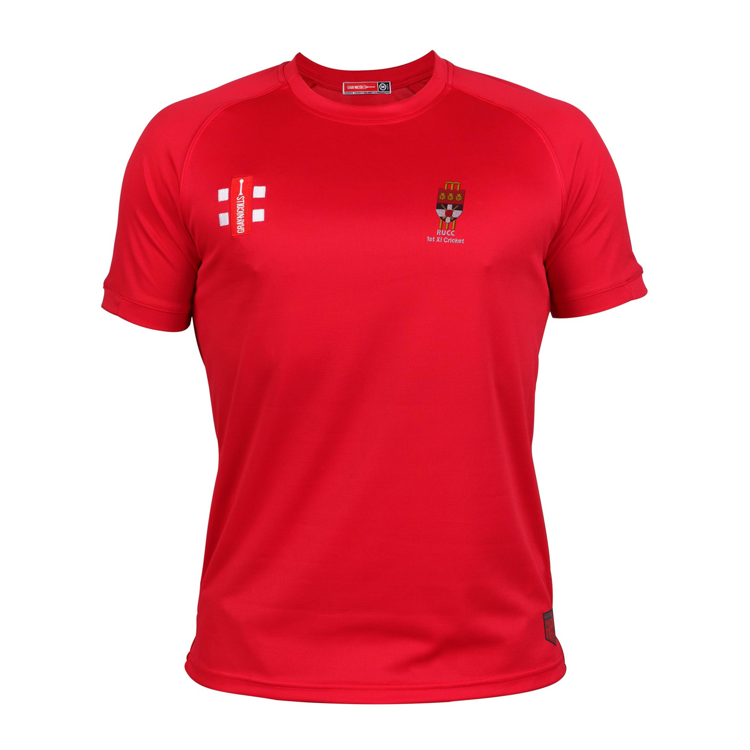gray-nicolls-reading-knights-cc-matrix-v2-t-shirt-senior-rosso-manica-corta image 1
