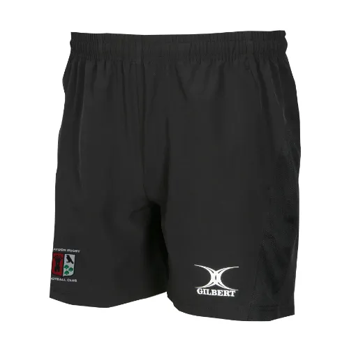 gilbert-rugby-blaydon-rfc-women-s-leisure-short-nero-donna image 1