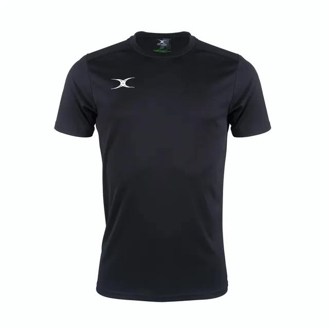 gilbert-rugby-photon-ii-t-shirt-uomo-manica-corta-nero image 1