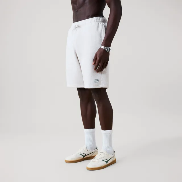 canterbury-mens-everyday-fleece-shorts-grey-pantaloncini-felpa-uomo-grigi image 1