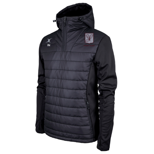 gilbert-rugby-surrey-rugby-giacca-active-quarter-zip-pro-nero image 1