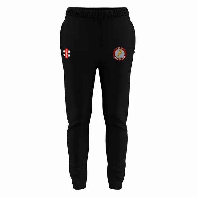gray-nicolls-gts-pantaloni-training-tonge-cricket-club-donna-nero image 1
