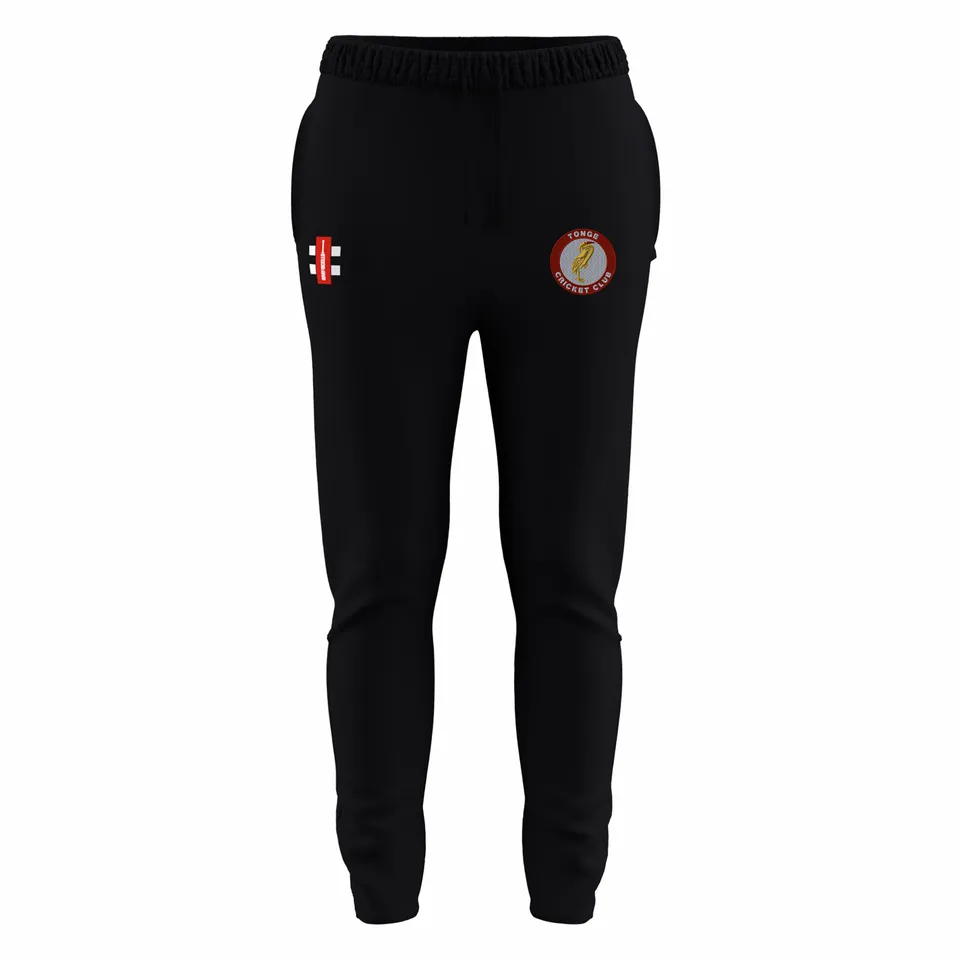 gray-nicolls-gts-pantaloni-training-tonge-cricket-club-donna-nero image 1