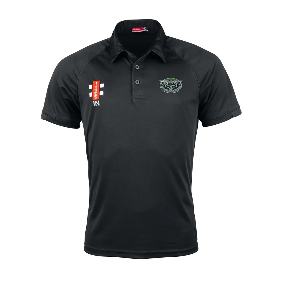 gray-nicolls-ipscol-cc-senior-matrix-v2-polo-s-s-nero image 1