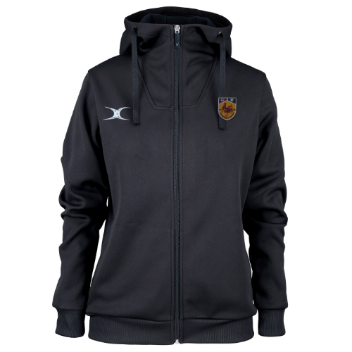 gilbert-rugby-harrogate-rufc-pro-hoody-donna-nero image 1