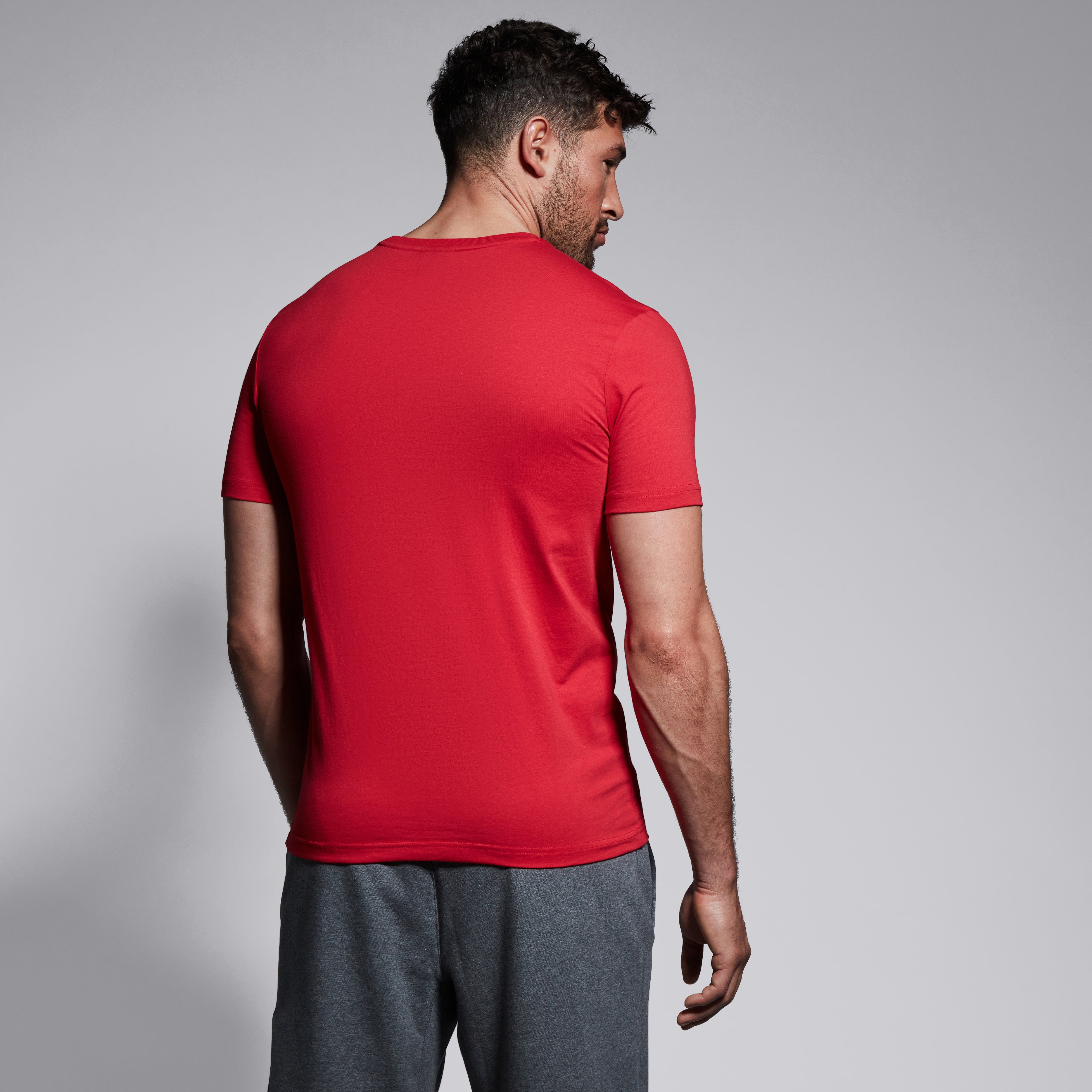 canterbury-club-plain-t-shirt-uomo-rossa image 2