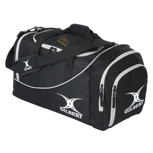 gilbert-rugby-newcastle-staffs-rufc-club-player-holdall-v2-borsone-nero-adulto image 1