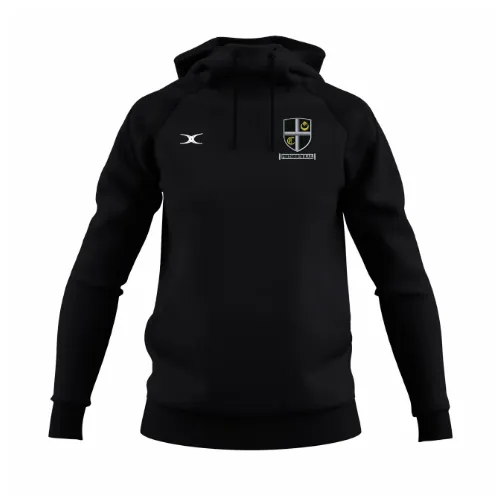 gilbert-rugby-gts-felpa-hoodie-donna-portsmouth-rfc-nero image 1