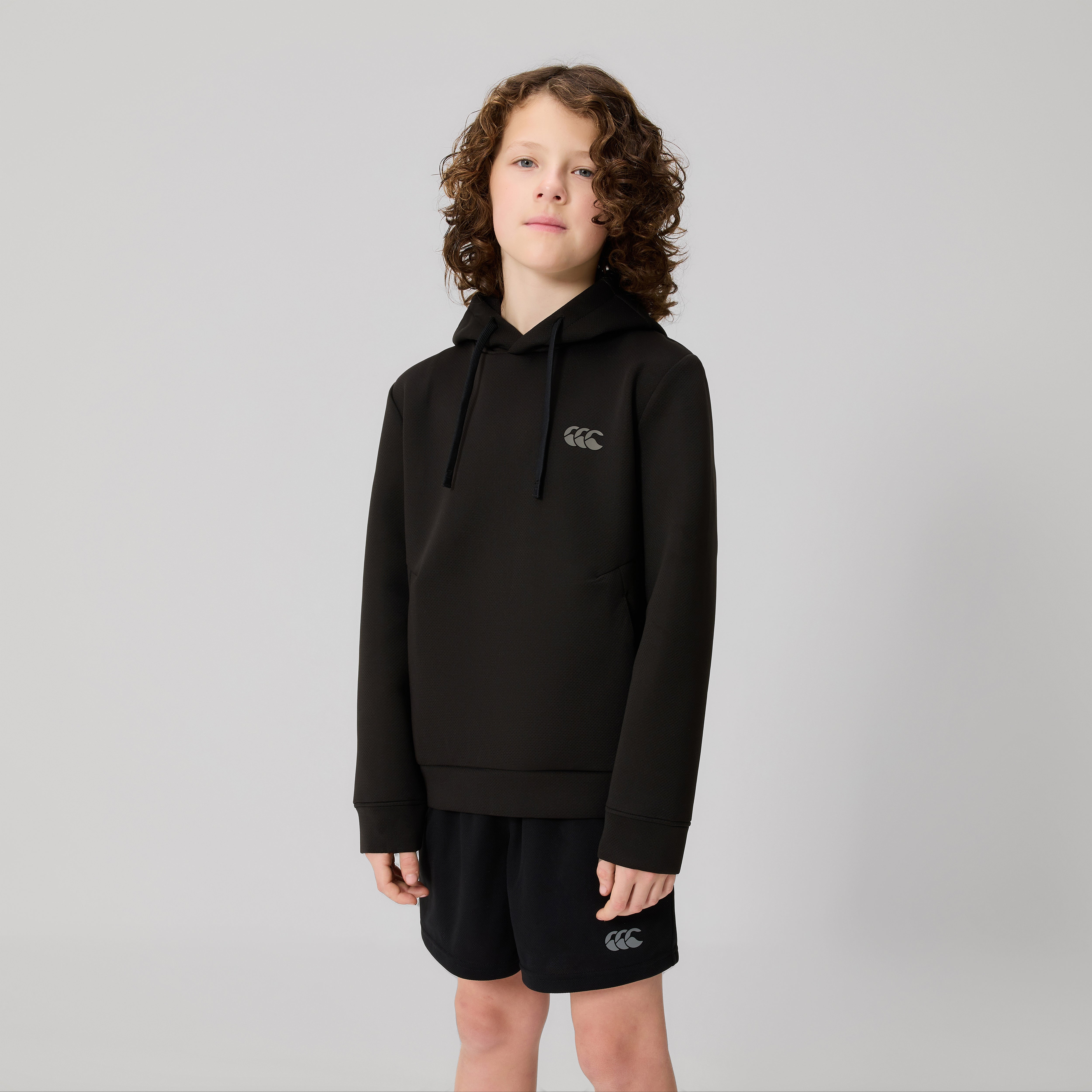canterbury-felpa-tempo-con-cappuccio-junior-unisex-nero image 3