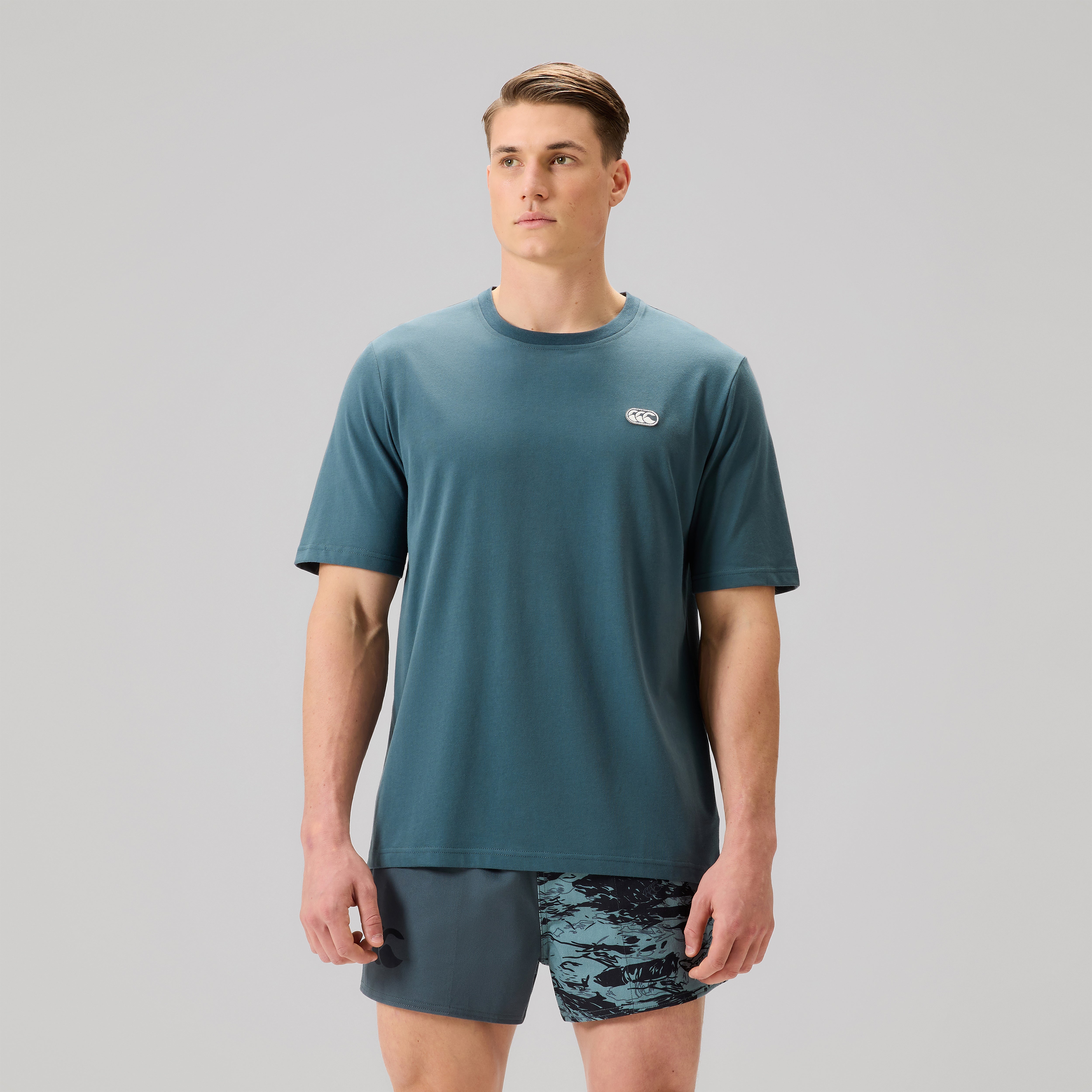 canterbury-force-t-shirt-uomo-grigia image 2