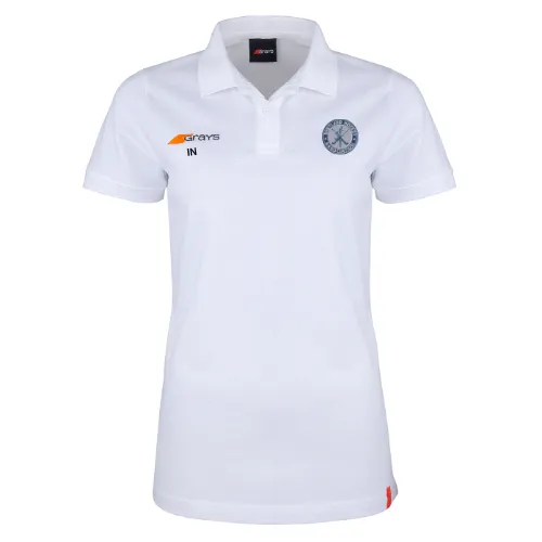 grays-shetland-hockey-association-tangent-polo-donna-bianca image 1