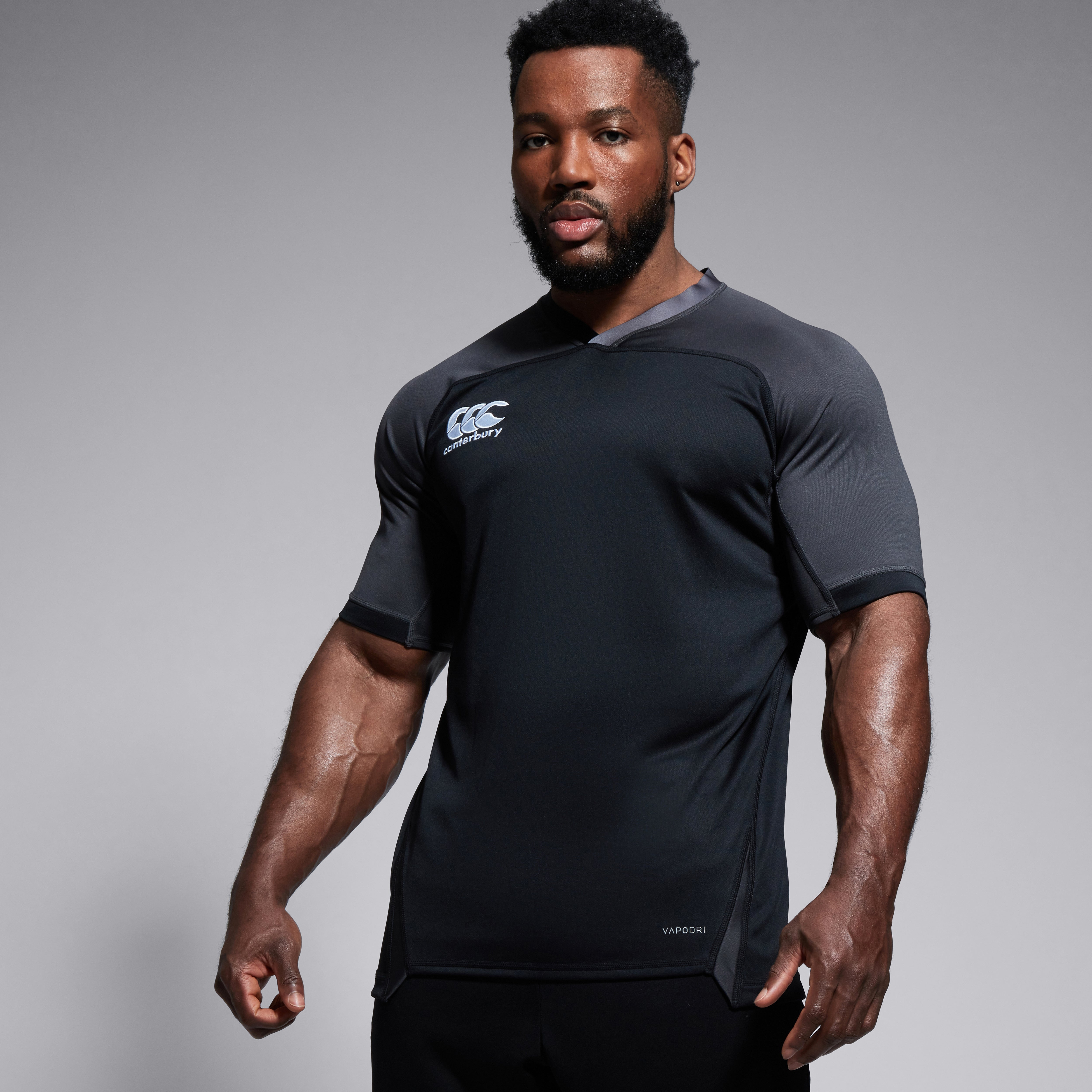canterbury-vapodri-evader-jersey-rugby-uomo-nero image 3