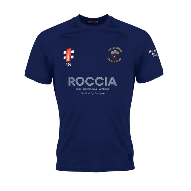 gray-nicolls-matrix-v2-t-shirt-manica-corta-senior-astley-bridge-navy image 1