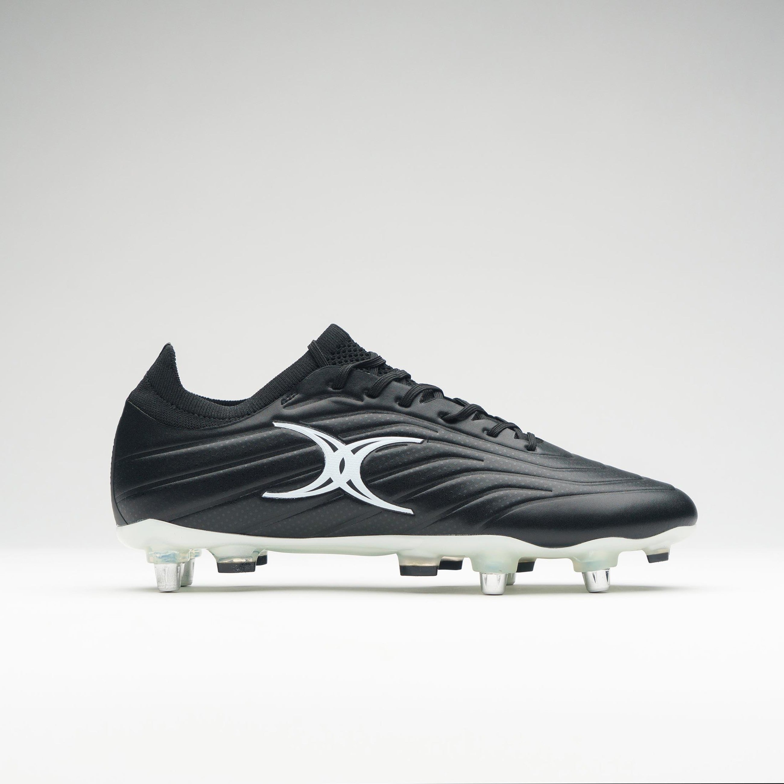 gilbert-rugby-icon-x-6-tacchetti-junior-neri-scarpe-rugby-sg image 5