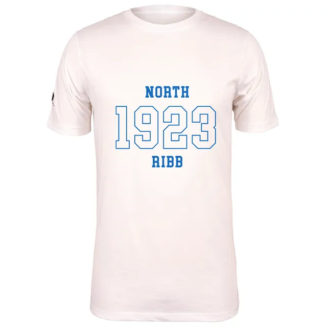 gilbert-rugby-north-ribblesdale-rfc-senior-quest-t-shirt-uomo-bianca-cotone-bio image 1