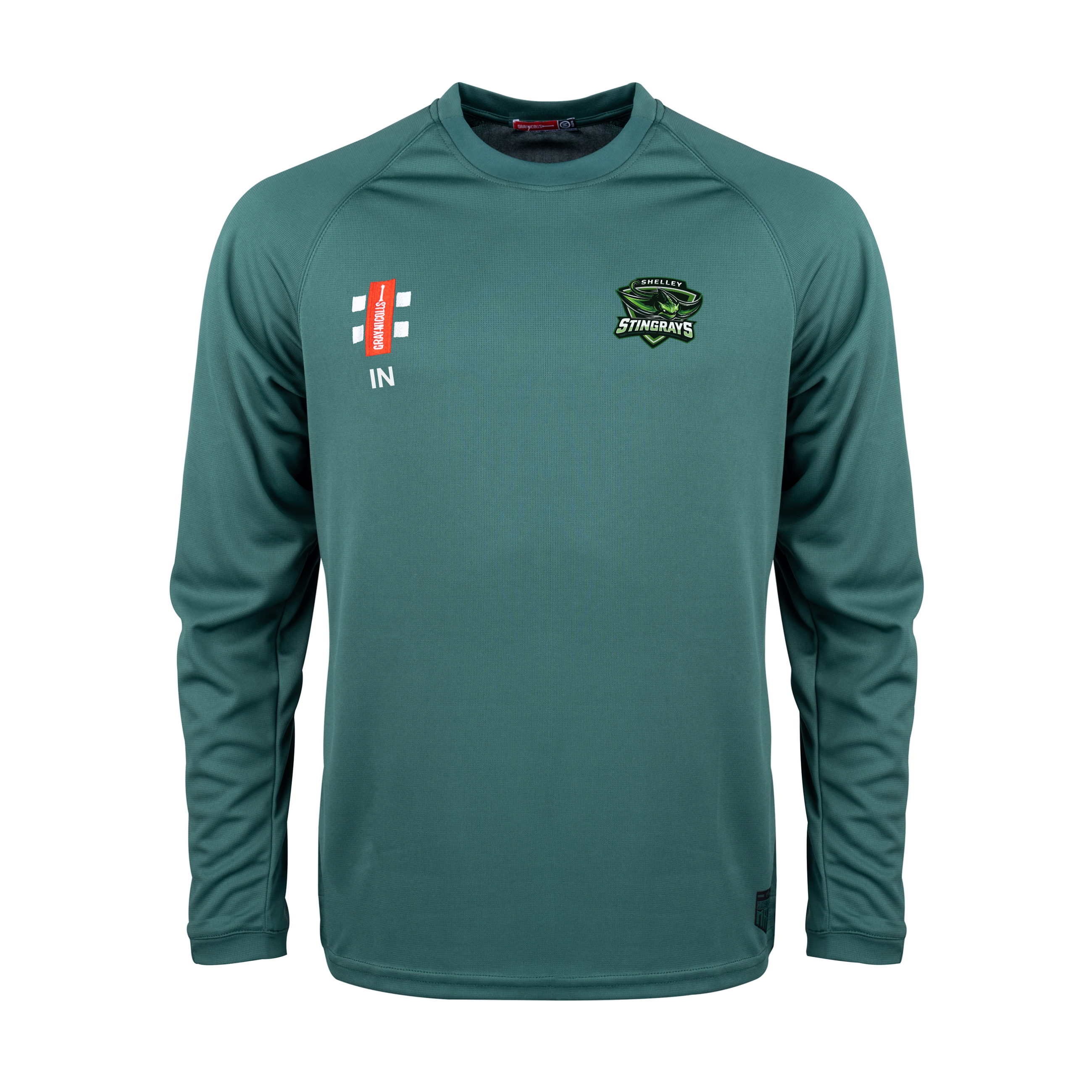 gray-nicolls-shelley-cc-matrix-v2-maglia-manica-lunga-verde-senior image 1