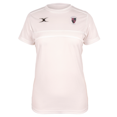 gilbert-rugby-old-brodleians-rufc-photon-ii-t-shirt-donna-bianca-manica-corta image 1
