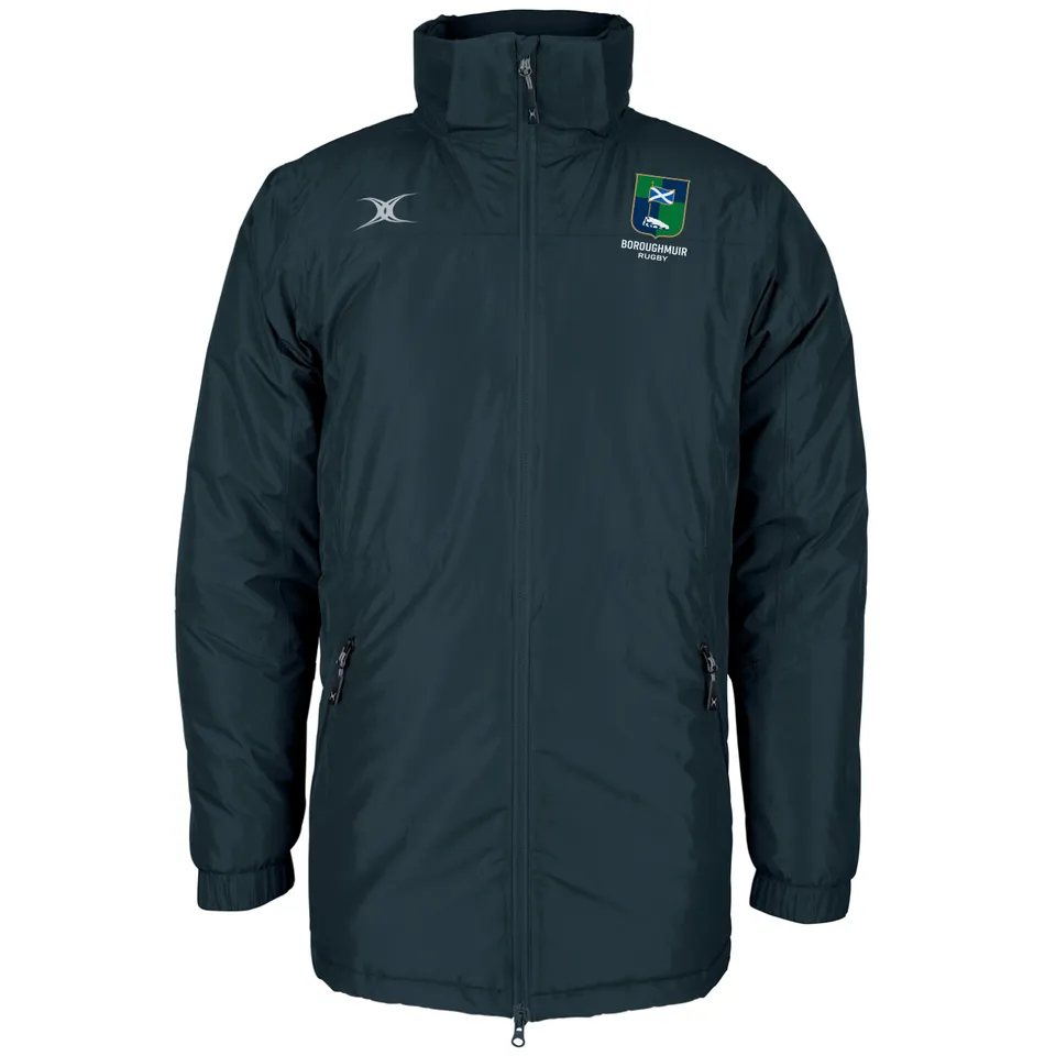 gilbert-rugby-boroughmuir-pro-giacca-all-weather-adulto-blu-navy image 1