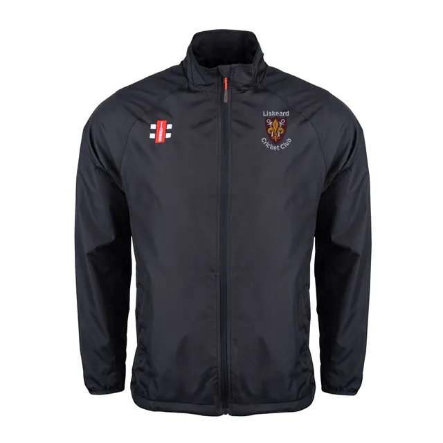 gray-nicolls-liskeard-cc-senior-black-velocity-rain-jacket image 1