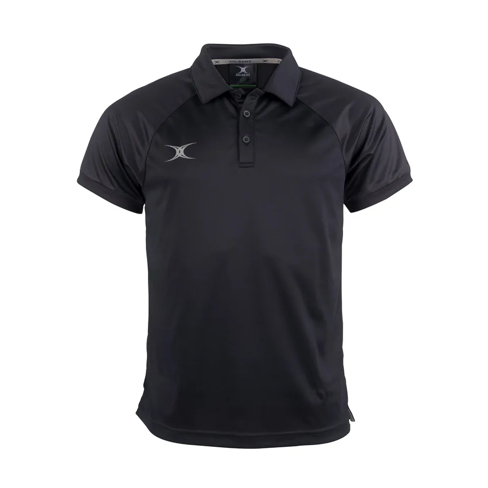 gilbert-rugby-evo-polo-uomo-manica-corta-nero-dark-navy image 1