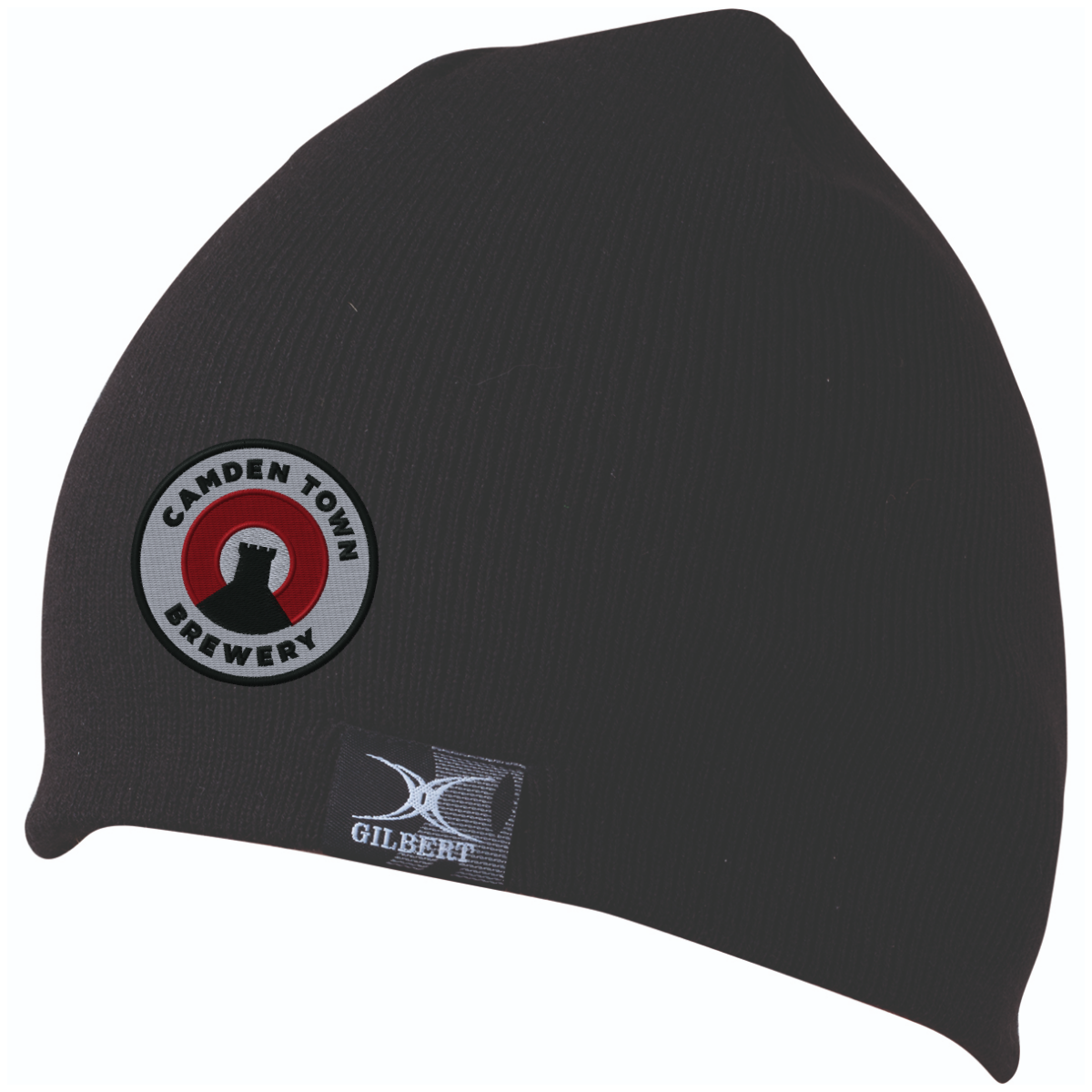 gilbert-rugby-beanie-hat-cappello-invernale-adulto-nero-camden-town-brewery image 1