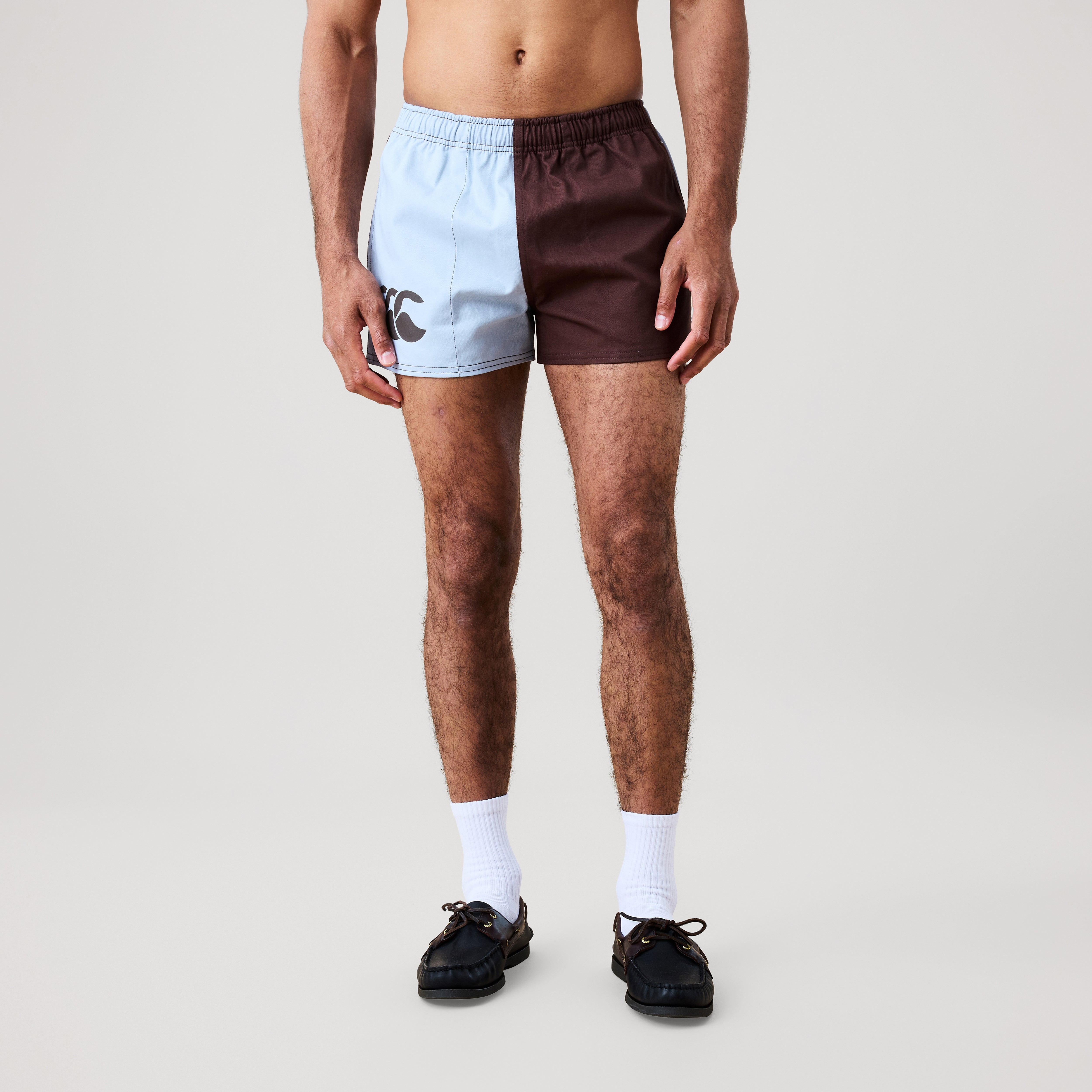 canterbury-harlequin-drill-short-uomo-marrone image 3