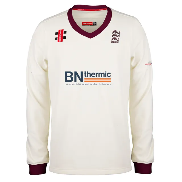 gray-nicolls-brighton-brunswick-cc-senior-pro-performance-maglione-match-avorio- image 1