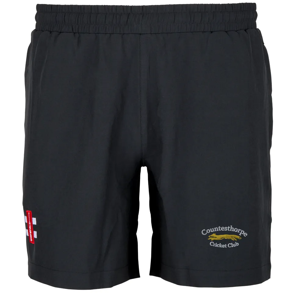 gray-nicolls-countesthorpe-cc-senior-velocity-shorts-neri-pantaloncini-cricket image 1