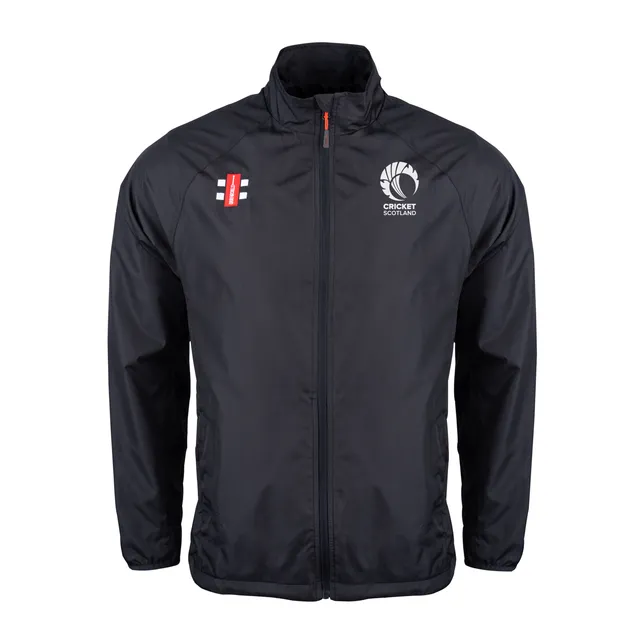 gray-nicolls-cricket-scotland-velocity-giacca-antipioggia-nera-senior image 1