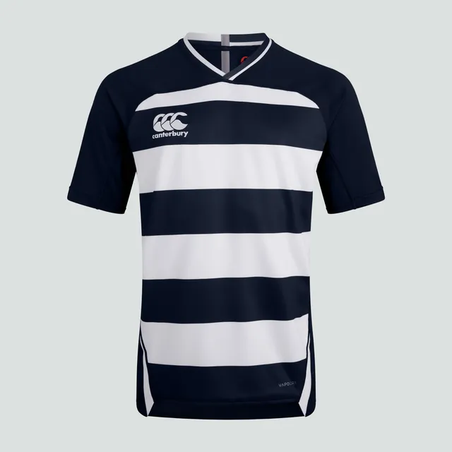 canterbury-vapodri-evader-hooped-jersey-uomo-navy image 1