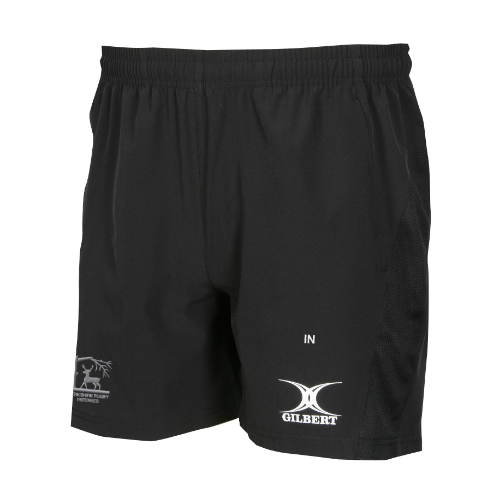 gilbert-rugby-berkshire-rugby-referees-society-pantaloncino-leisure-donna-nero image 1