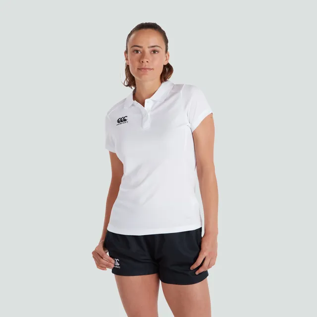 canterbury-womens-club-dry-polo-polo-bianca-donna image 1