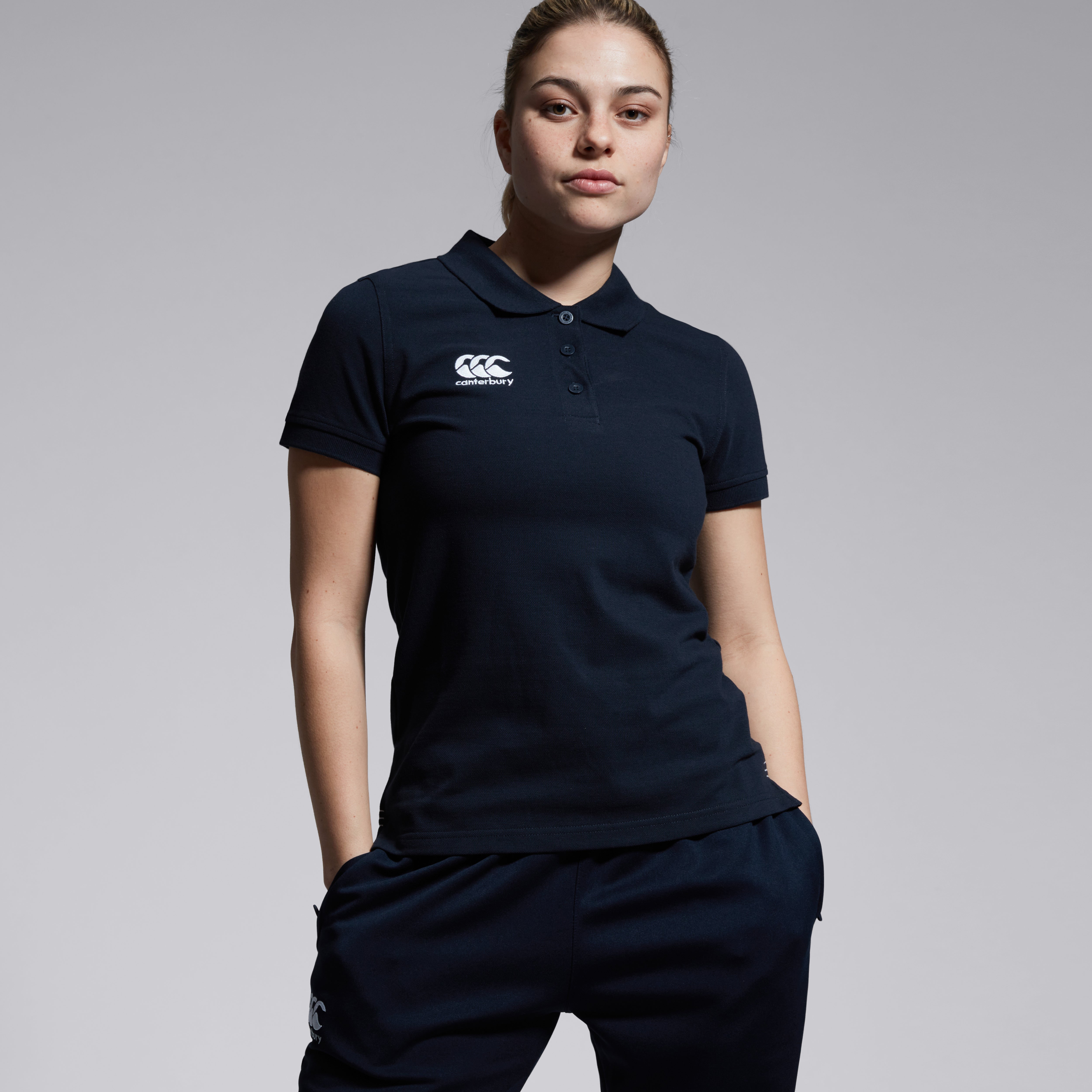 canterbury-waimak-polo-donna-blu-navy image 1