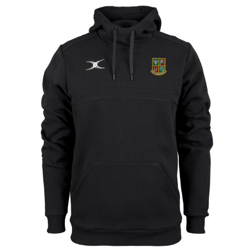 gilbert-rugby-new-tredegar-rfc-junior-black-photon-felpa-con-cappuccio image 1
