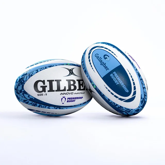 gilbert-rugby-innovo-pallone-match-gallagher-premiership-rugby-misura-5-verde-bl image 1