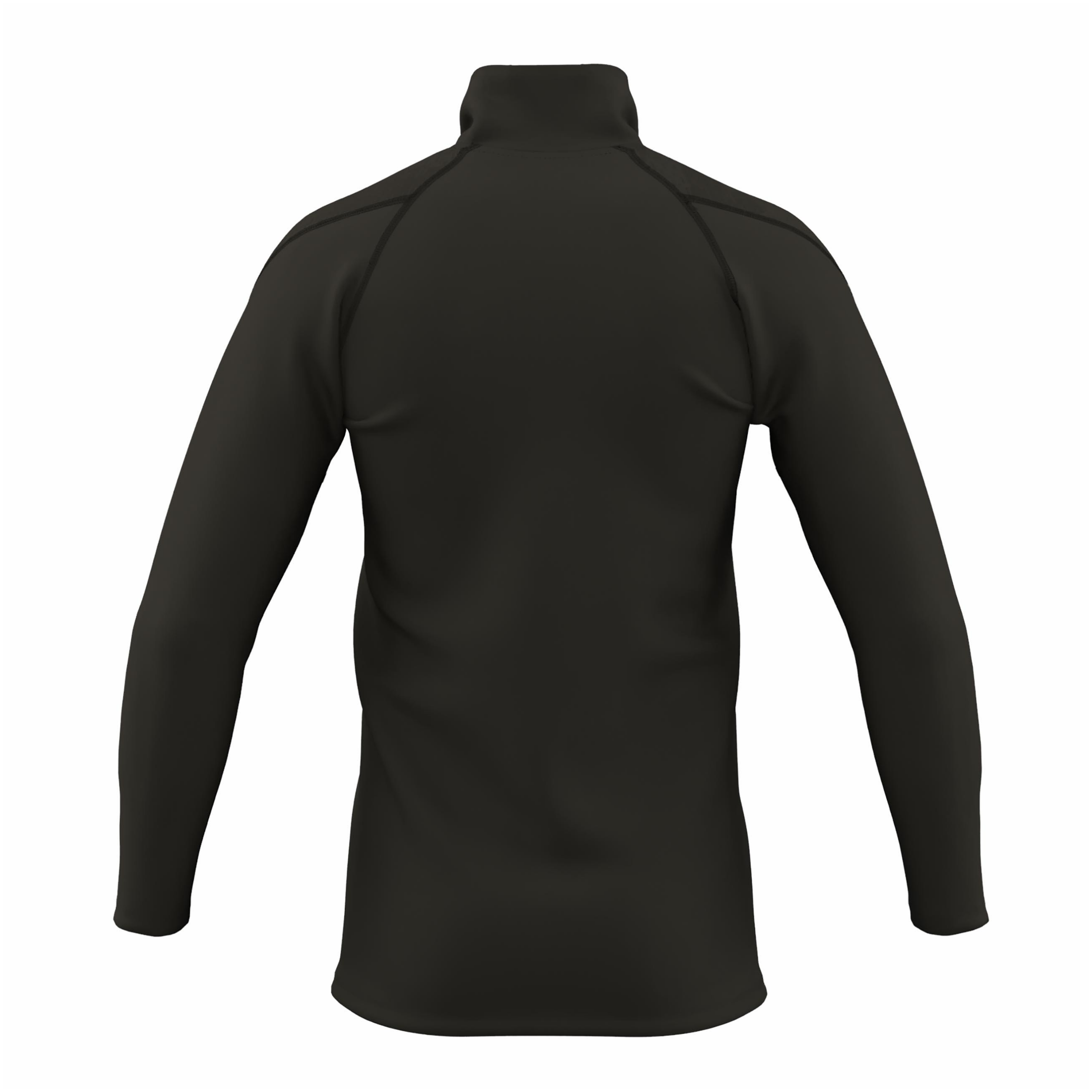 gilbert-rugby-bingham-rufc-gts-pile-1-4-zip-senior-nero image 2