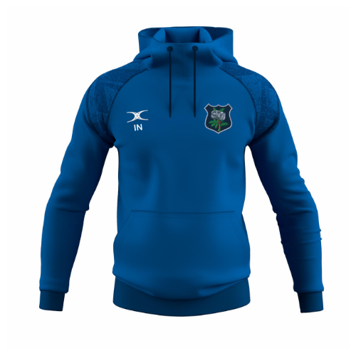 gilbert-rugby-yorkshire-rfu-gts-felpa-cappuccio-junior-blu-royal image 1