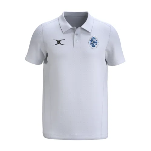 gilbert-rugby-newbury-rfc-junior-atom-polo-manica-corta-bianca image 1