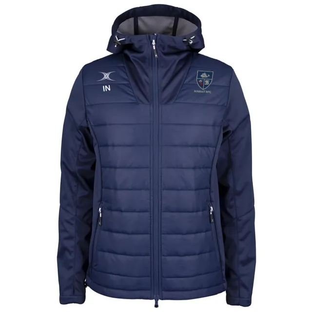 gilbert-rugby-havant-rfc-pro-giacca-full-zip-senior-blu-navy-scuro image 1